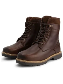 Leder-Boots in Braun