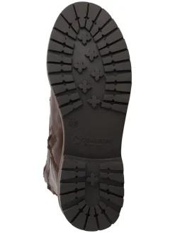 Leder-Boots in Braun