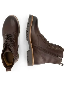 Leder-Boots in Braun