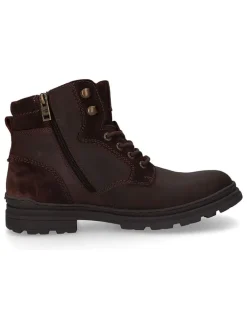 Leder-Boots in Braun