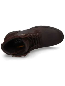 Leder-Boots in Braun