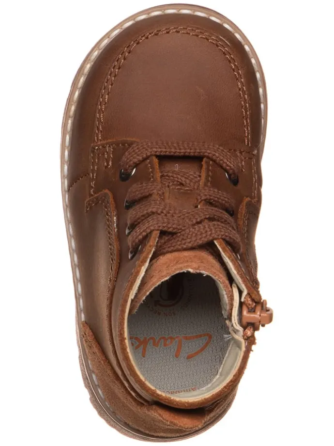 Leder-Boots in Braun