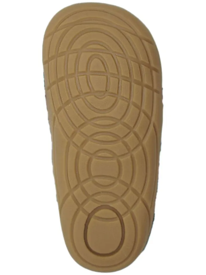 Leder-Boots in Dunkelblau