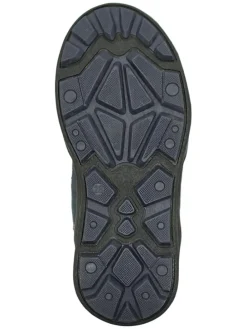 Leder-Boots in Dunkelblau