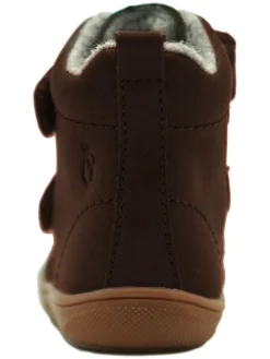 Leder-Boots in Dunkelbraun