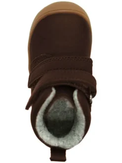 Leder-Boots in Dunkelbraun