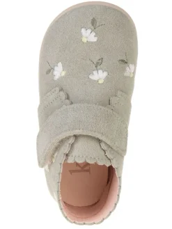 Leder-Boots in Grün