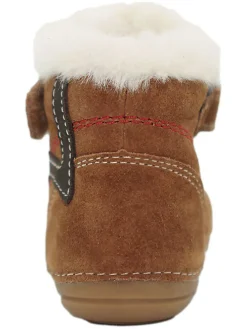 Leder-Boots in Hellbraun