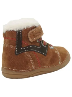 Leder-Boots in Hellbraun