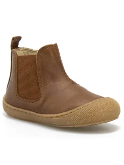 Leder-Boots in Hellbraun