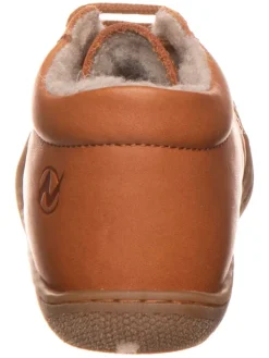 Leder-Boots in Hellbraun