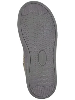 Leder-Boots in Khaki