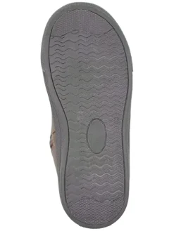 Leder-Boots in Mauve