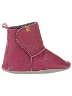 Leder-Boots in Pink