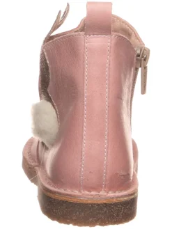 Leder-Boots in Rosa