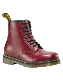 Leder-Boots in Rot