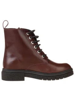 Leder-Boots in Rot
