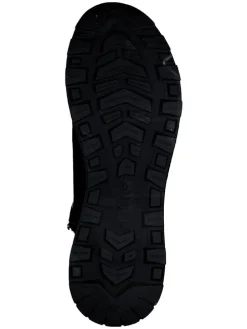 Leder-Boots in Schwarz