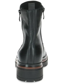 Leder-Boots in Schwarz