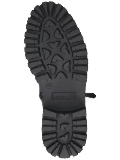 Leder-Boots in Schwarz