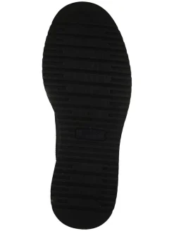 Leder-Boots in Schwarz