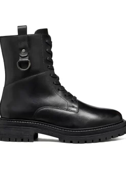 Leder-Boots "Iridea" in Schwarz