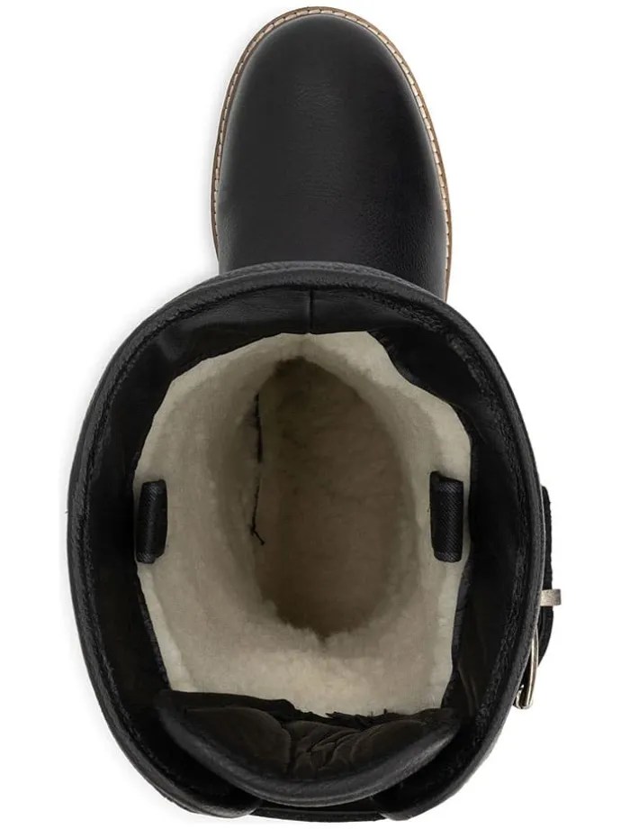 Leder-Boots "Klondike" in Schwarz