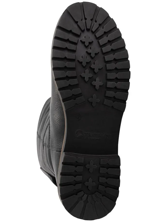 Leder-Boots "Klondike" in Schwarz