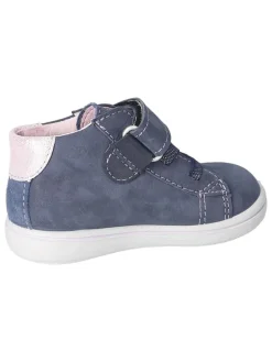 Leder-Boots "Lou" in Dunkelblau