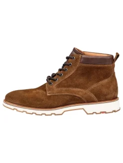 Leder-Boots "Murphy" in Hellbraun