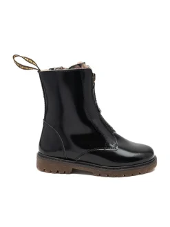 Leder-Boots "Nora" in Schwarz