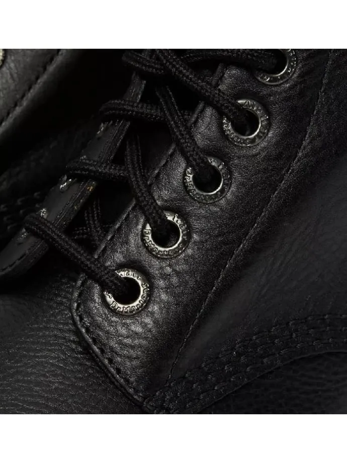 Leder-Boots "Pascal Bex" in Schwarz