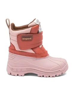 Leder-Boots "Pixie" in Rosa/ Rot