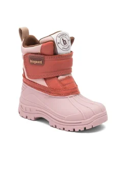 Leder-Boots "Pixie" in Rosa/ Rot