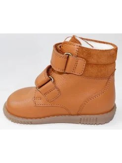 Leder-Boots "Robyn" in Hellbraun