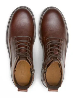 Leder-Boots "Rony" in Braun