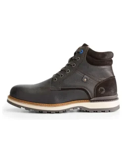 Leder-Boots "Sundby" in Braun