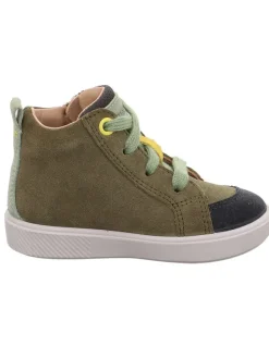 Leder-Boots "Supies" in Khaki