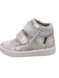 Leder-Boots "Supies" in Silber