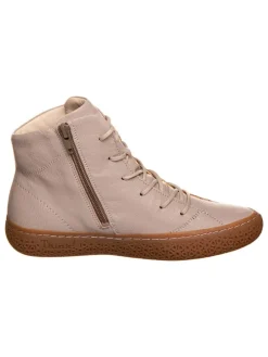 Leder-Boots "Tjub" in Rosa