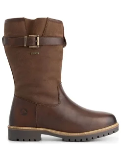 Leder-Boots "Troms" in Braun