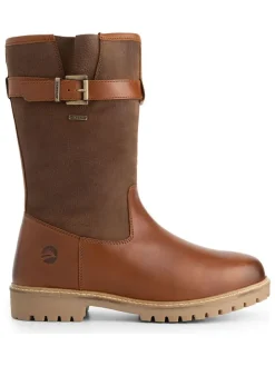 Leder-Boots "Troms" in Hellbraun