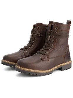 Leder-Boots "Trongsberg" in Braun