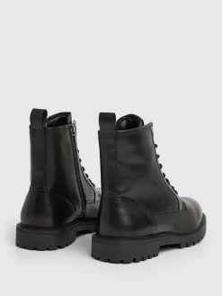 Leder-Boots