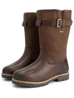 Leder-Boots "Vadso" in Braun
