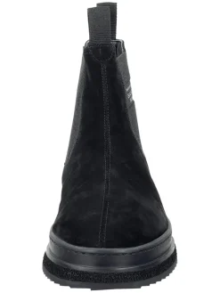 Leder-Chelsea-Boots "Blistown" in Schwarz