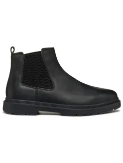 Leder-Chelsea-Boots "Calaita" in Schwarz
