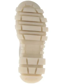 Leder-Chelsea-Boots in Beige