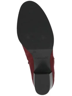 Leder-Chelsea-Boots in Bordeaux