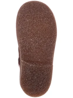 Leder-Chelsea-Boots in Bordeaux